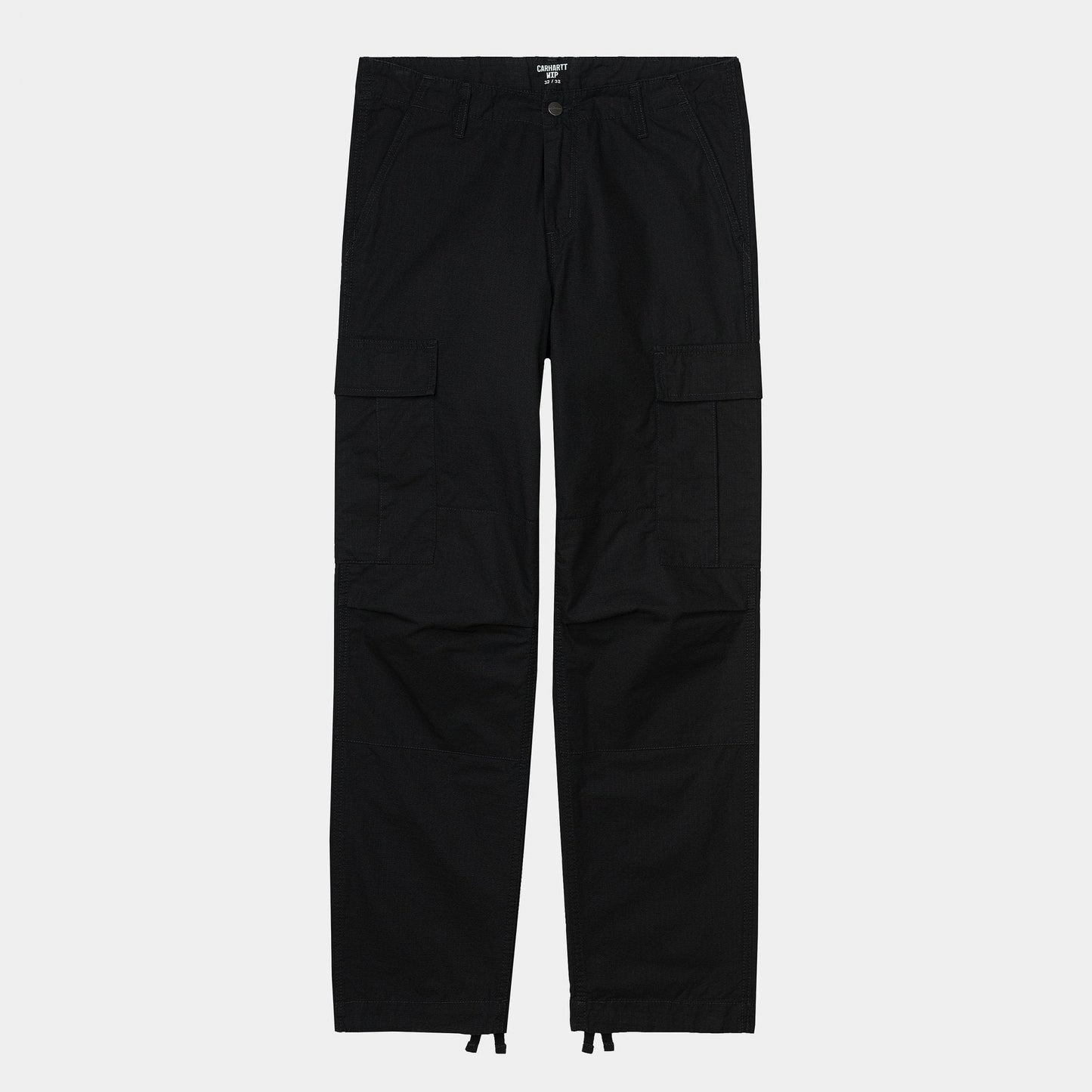 Regular Cargo Pant Black (garment Dyed)