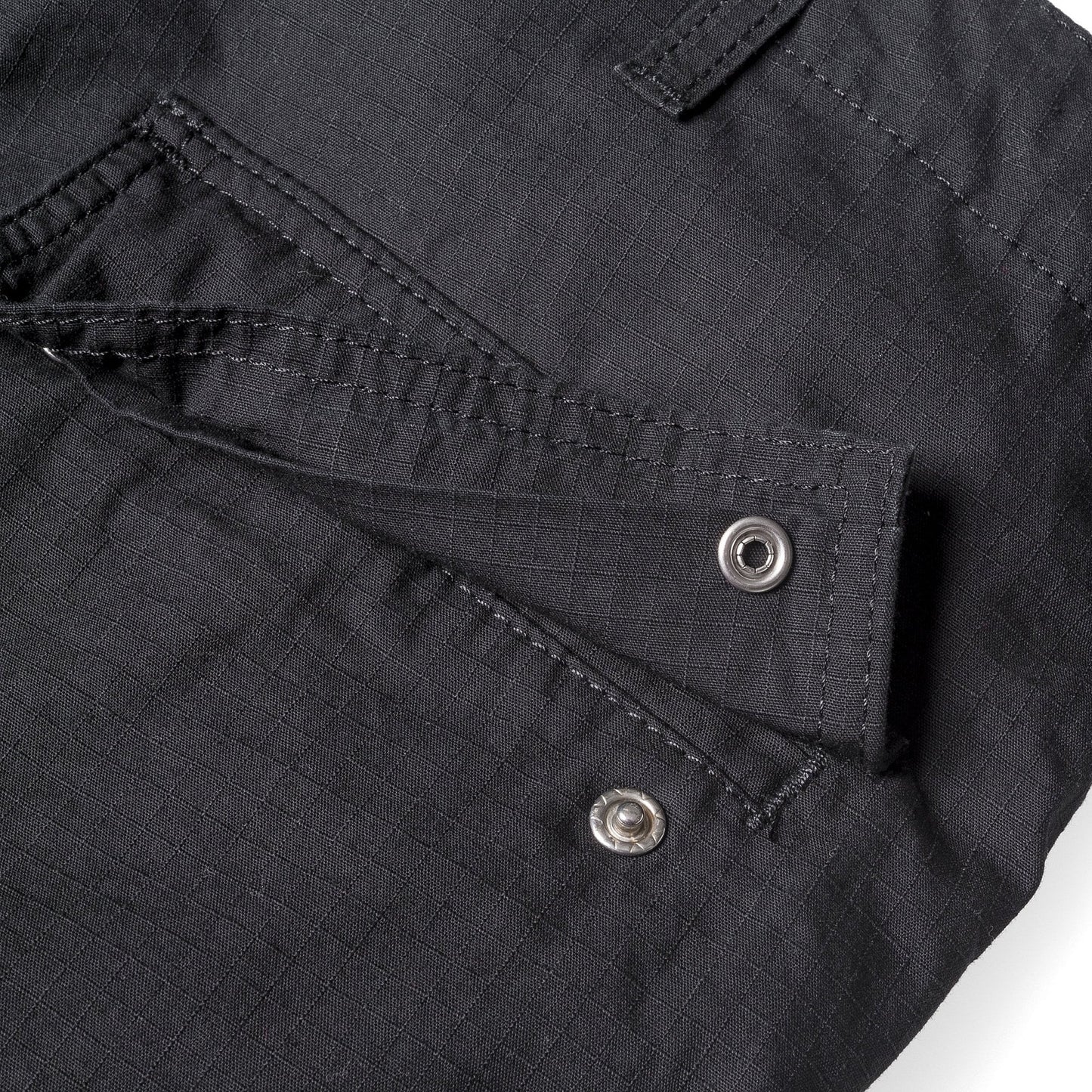 Regular Cargo Pant Black (garment Dyed)