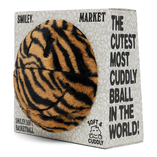SMILEY® Market Tiger Plush Basketball
