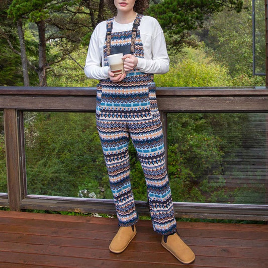Women's Pocatello Fleece Dungarees - Chalet Knit
