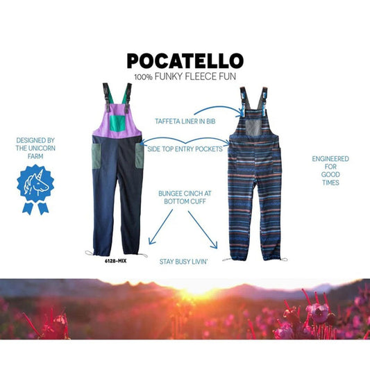 Women's Pocatello Fleece Dungarees - Chalet Knit