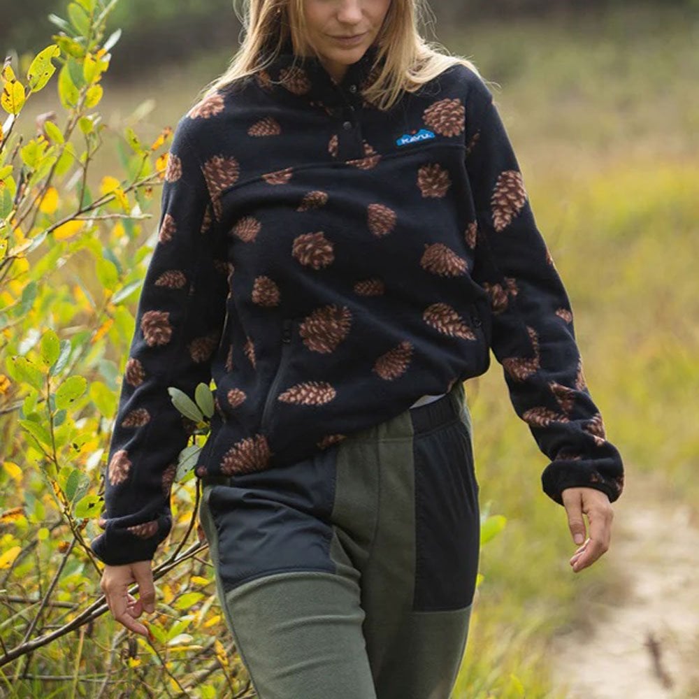 Women's Cavanaugh Fleece Pullover - Pine Cones