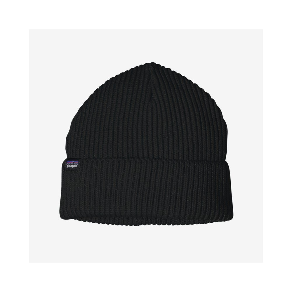 Fishermans Rolled Beanie - Black
