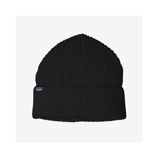 Fishermans Rolled Beanie - Black