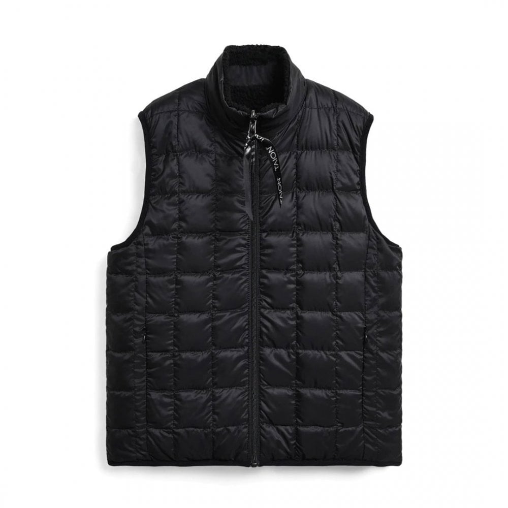 Down X Boa Reversible Vest Men - Black X Black