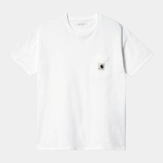 Women's W' S/s Pocket T-shirt - White