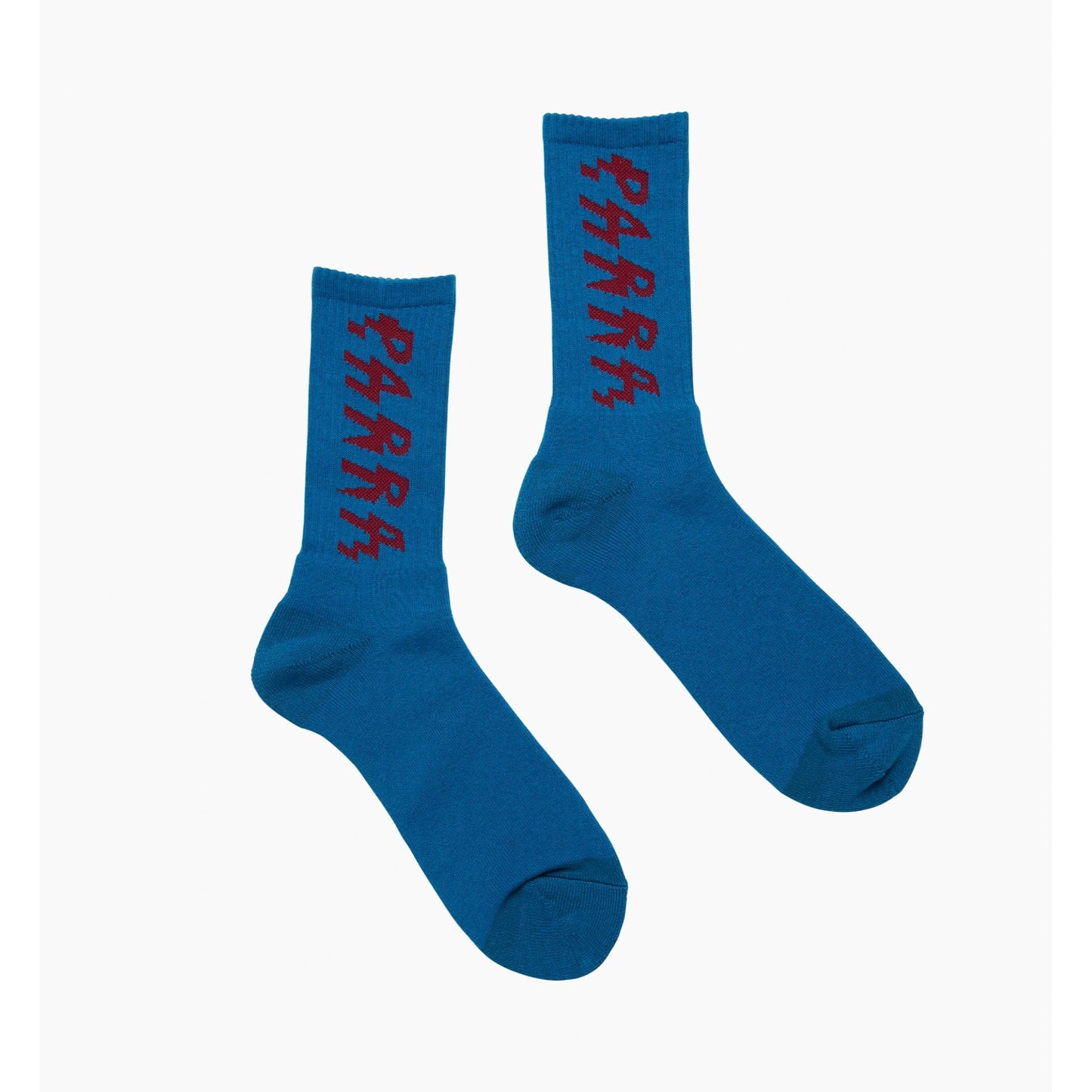 Shocker Logo Crew Socks Greek Blue
