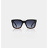 Nancy Sunglasses Black Demi Tortoise
