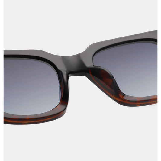 Nancy Sunglasses Black Demi Tortoise