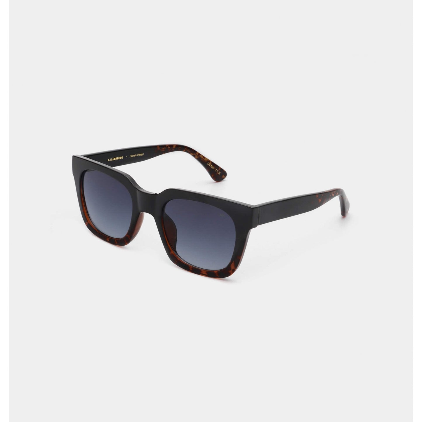 Nancy Sunglasses Black Demi Tortoise