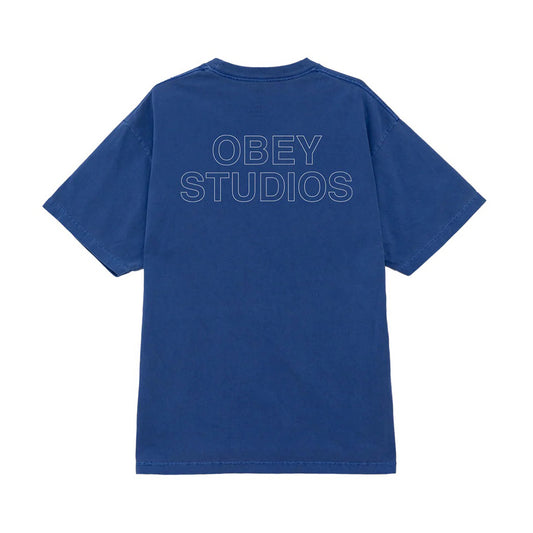 Studios Outline T-shirt - Pigment Dark Denim