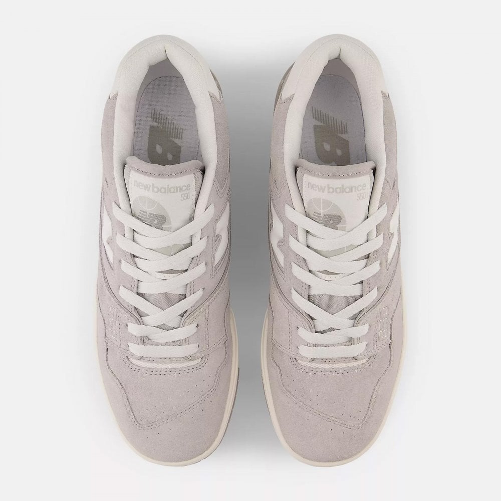 550 Suede - Concrete / White - BB550VNB
