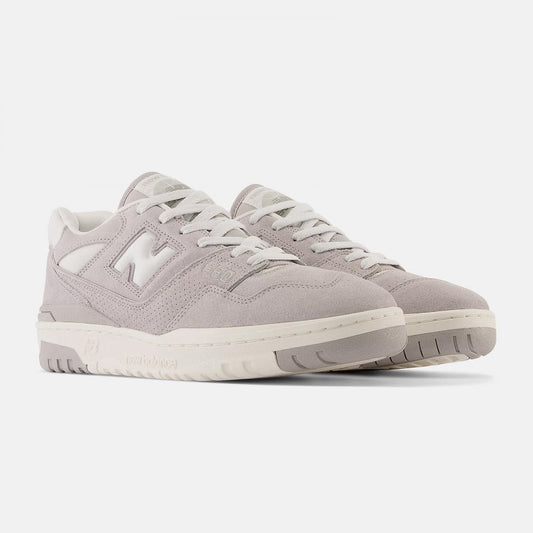 550 Suede - Concrete / White - BB550VNB