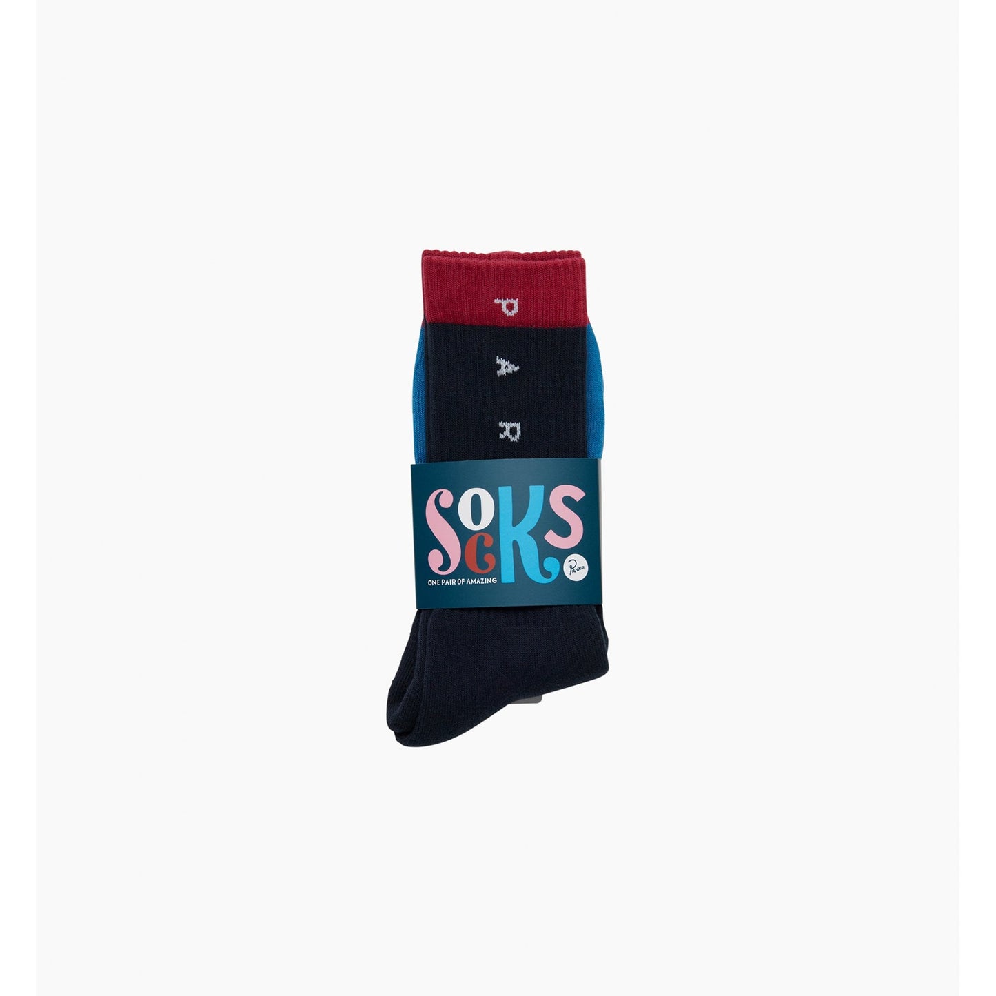 Horizontal Clean Logo Crew Socks