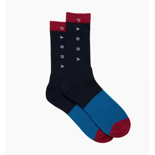 Horizontal Clean Logo Crew Socks