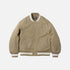 Cavalry Twill Varsity Jacket Beige