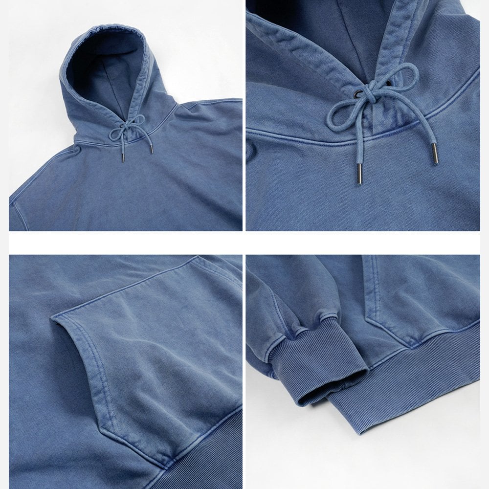 OG Pigment Dyeing Hoody 002 Blue
