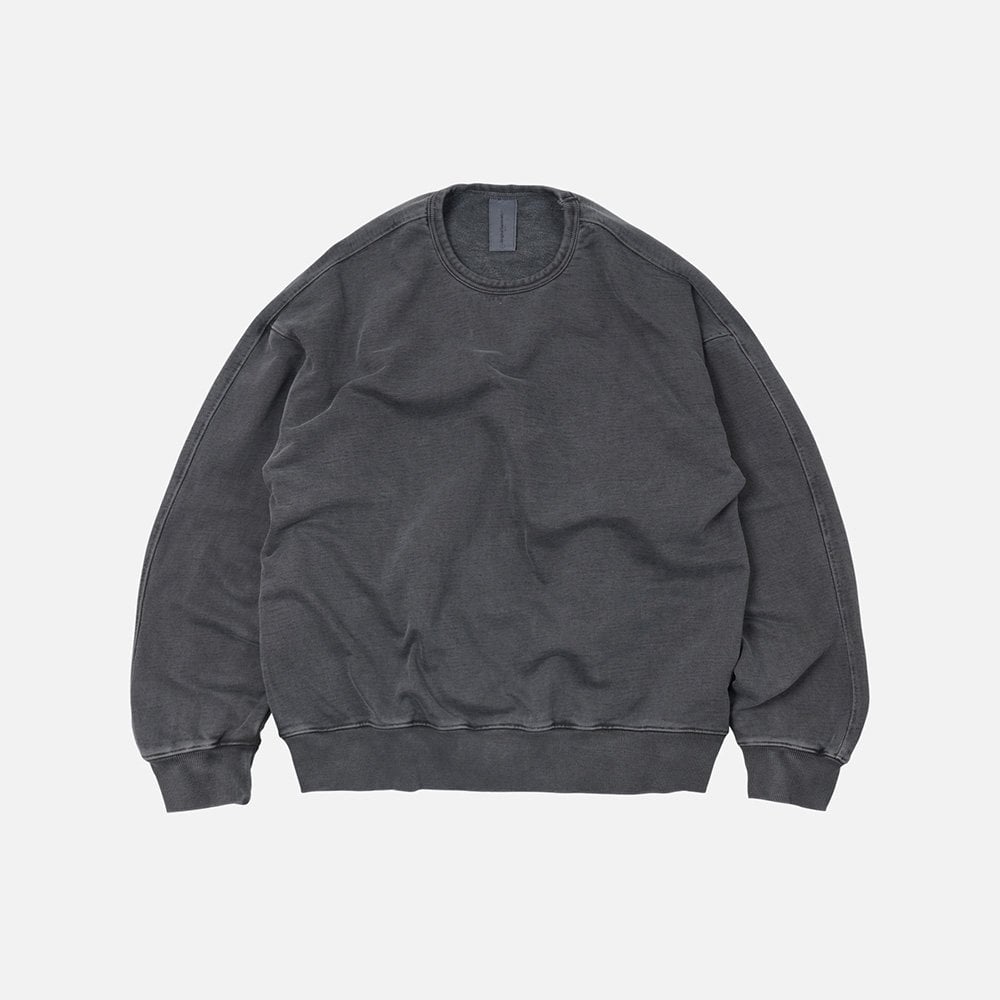OG Pigment Dyeing Sweatshirt 03 Charcoal