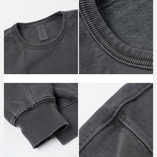 OG Pigment Dyeing Sweatshirt 03 Charcoal