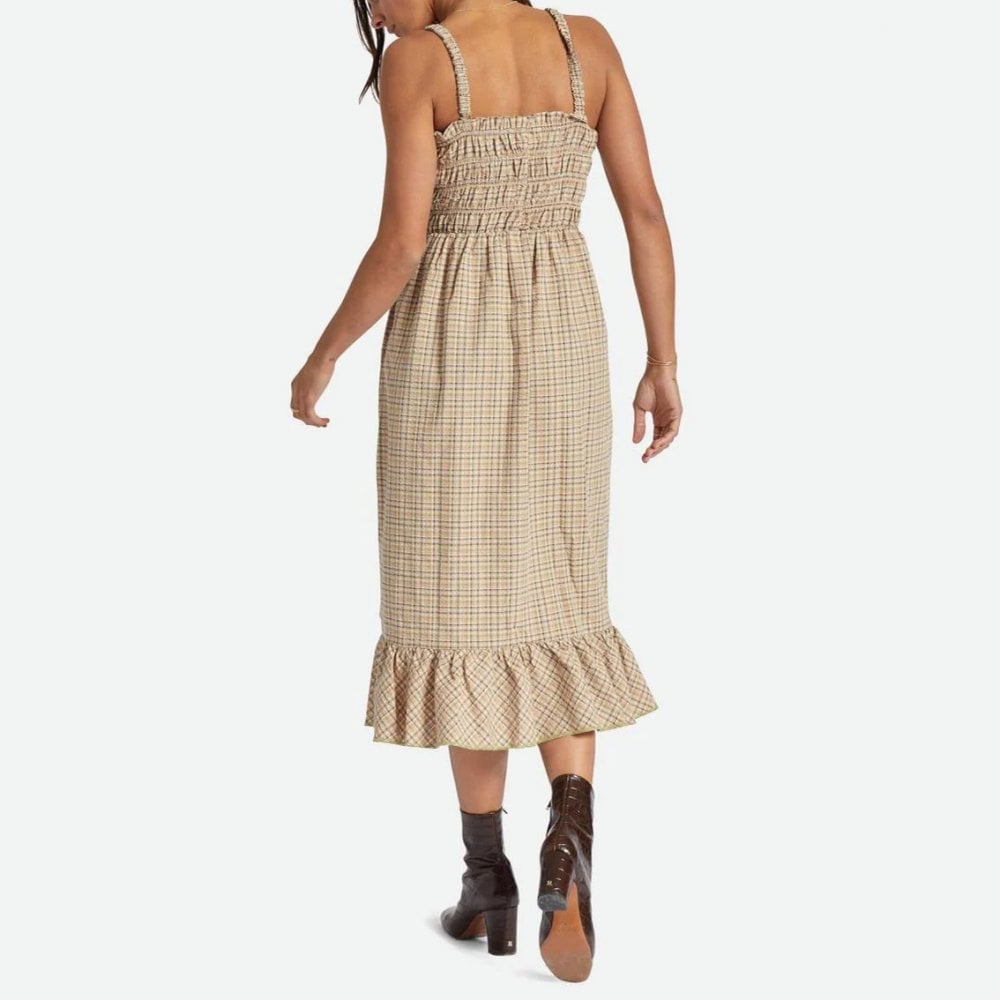 Malta Seersucker Midi Dress