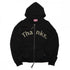 Zip Hood Black - Olive