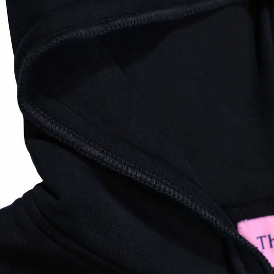 Zip Hood Black -  Multi