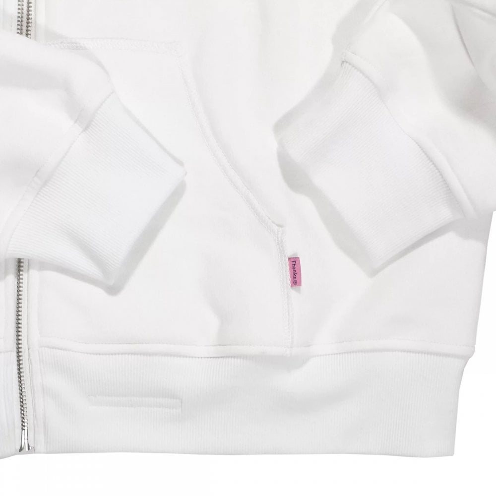 Zip Hood White - Multi