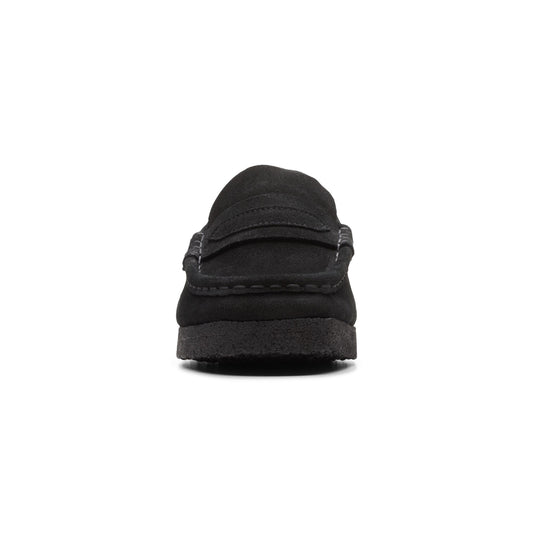 Women's Wallabee Loafer Black Suede