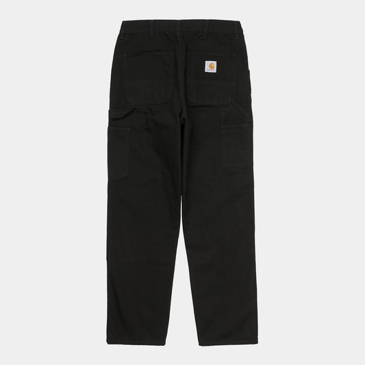 Double Knee Pant - Black (Rinsed)