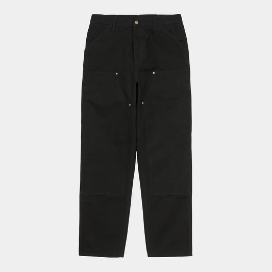 Double Knee Pant - Black (Rinsed)