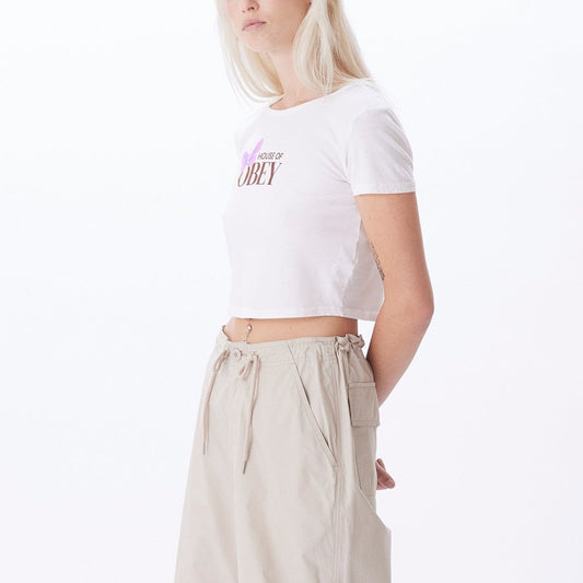 Womens Mina Parachute Pant - Silver Grey