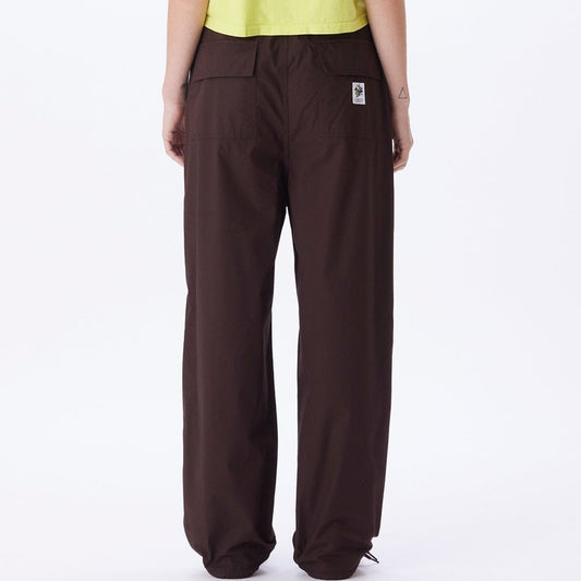 Womens Mina Parachute Pant - Java Brown