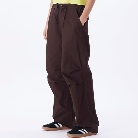 Womens Mina Parachute Pant - Java Brown