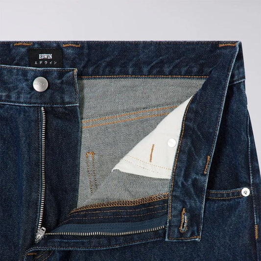 Tyrell Pant, Blue Dark Marble Wash