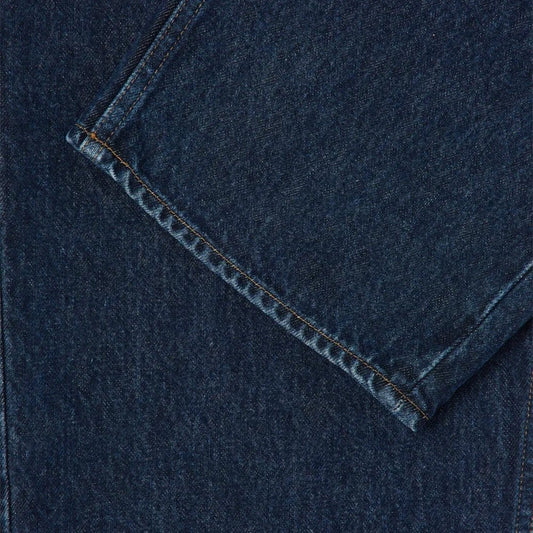 Tyrell Pant Blue Dark Marble Wash