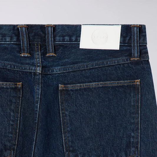 Tyrell Pant Blue Dark Marble Wash