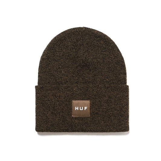 Melange Box Logo Beanie - Bison