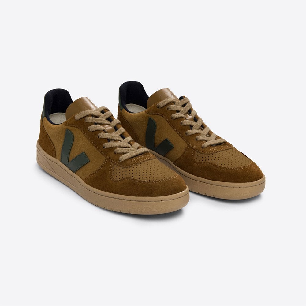 Women's V10 Suede Camel Cyprus Multi
