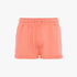 Women's Organic Sweatshorts - Bright Coral
