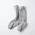 Double Face Crew Socks - M.gray