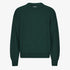 Oversized Merino Wool Crew - Emerald Green