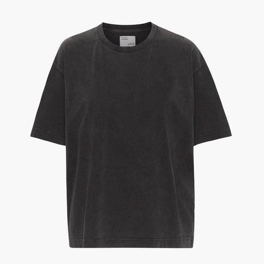Oversized Organic T-Shirt - Faded Black