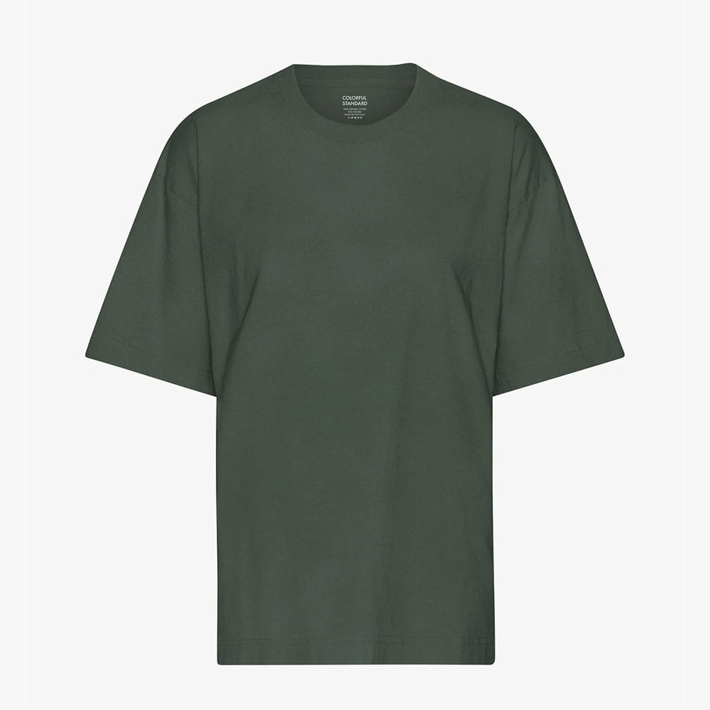 Oversized Organic Tee - Midnight Forest