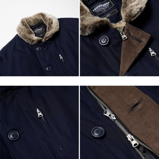 Edgar N-1 Deck Jacket Navy