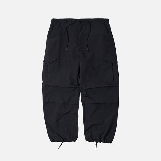 Parachute Cargo Pants Black