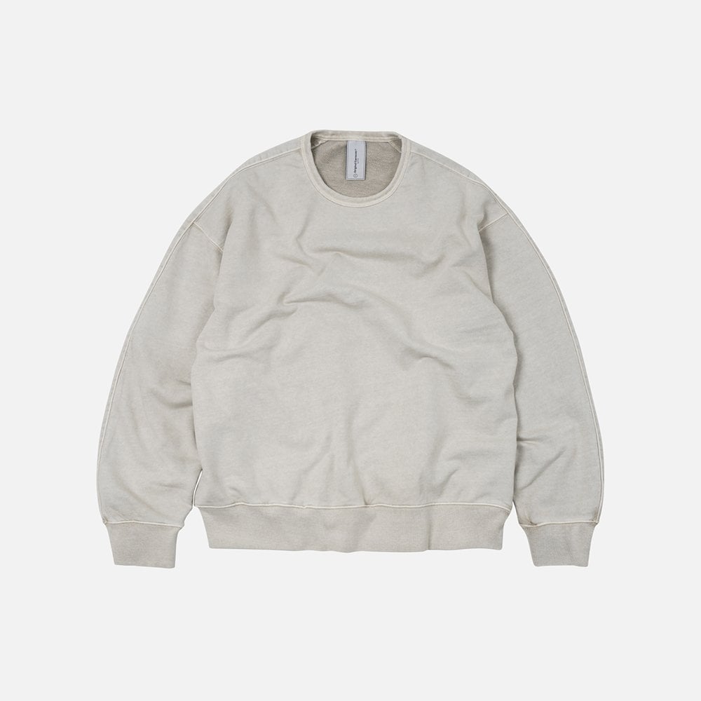 Og Pigment Dyeing Sweatshirt 03 Beige