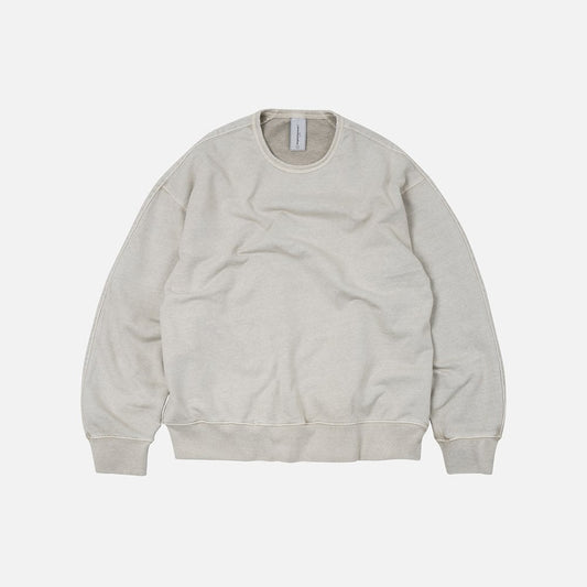 Og Pigment Dyeing Sweatshirt 03 Beige