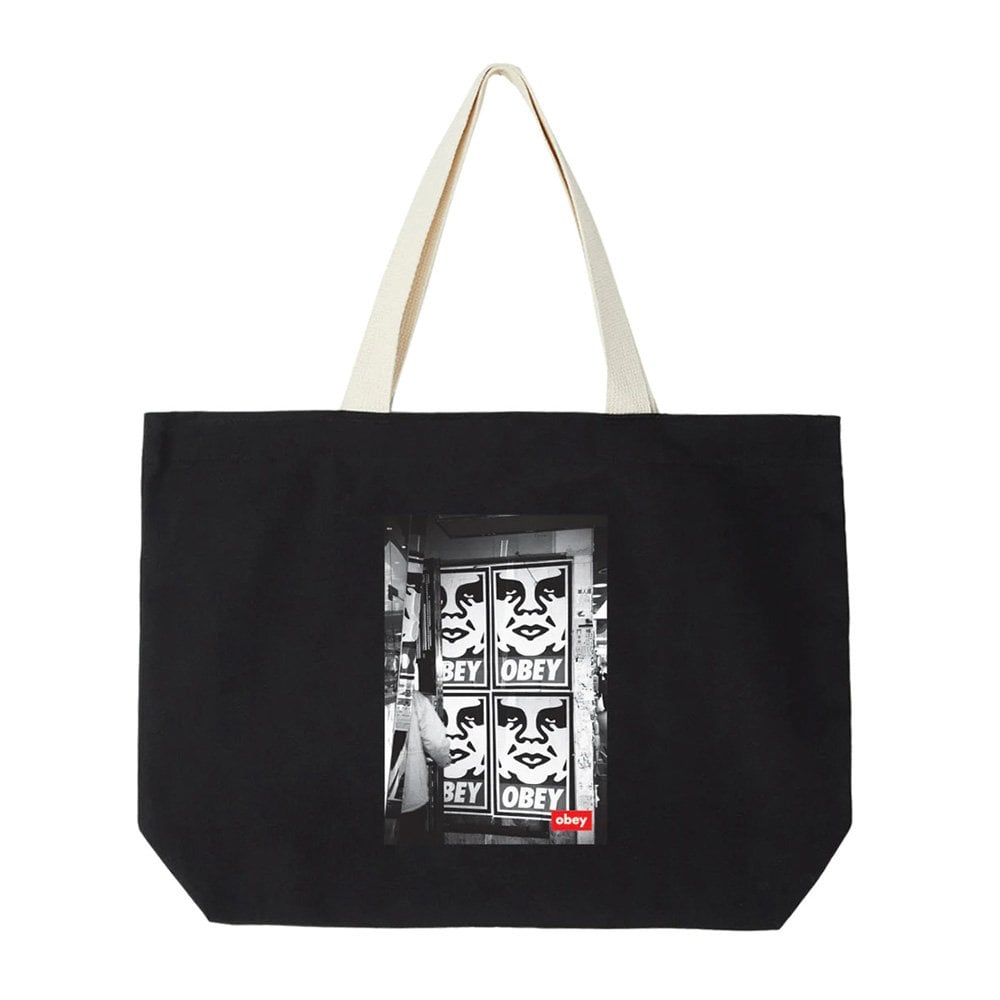 Obey Icon Photo Tote Bag