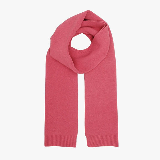 Merino Wool Scarf - Rasberry Pink