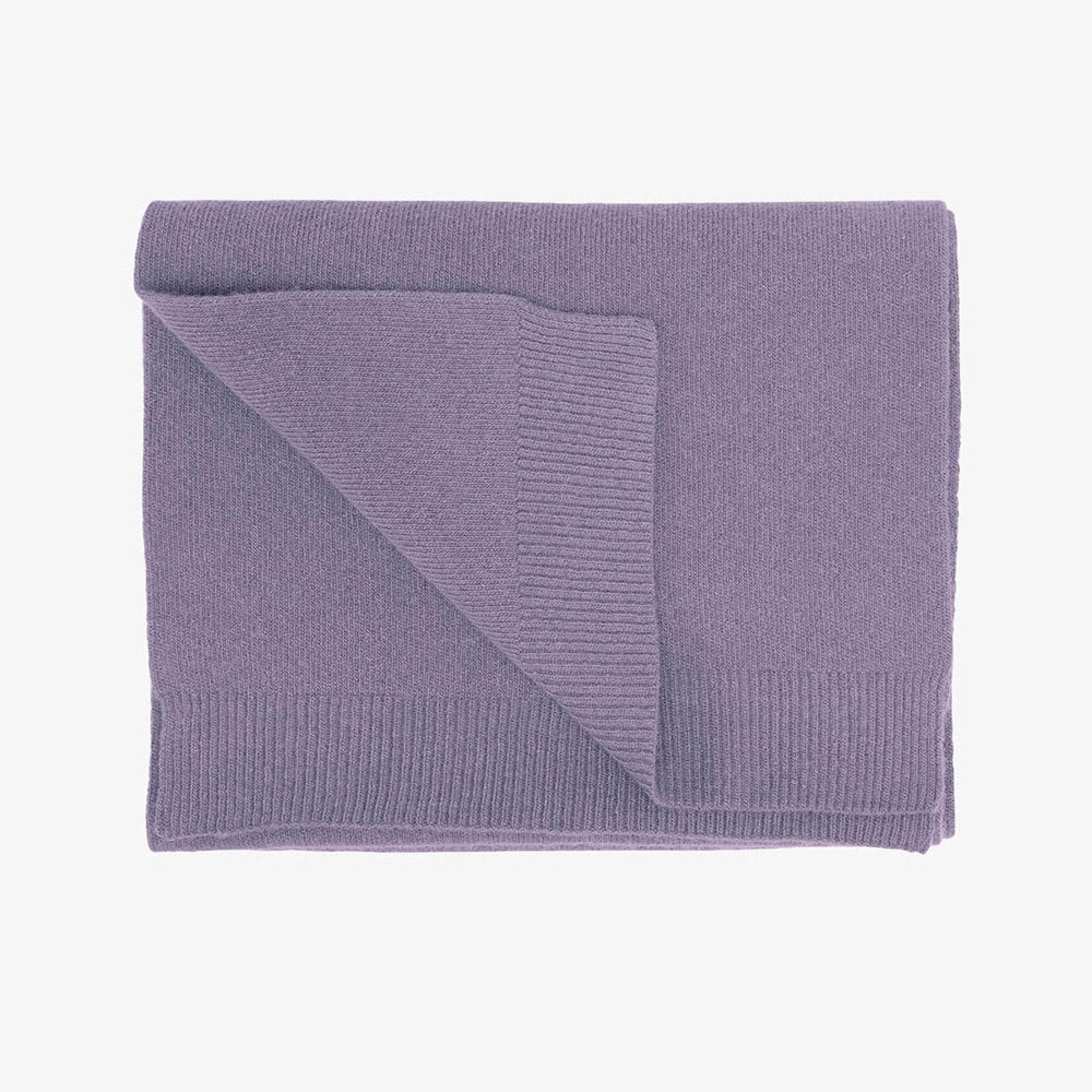 Merino Wool Scarf - Purple Haze